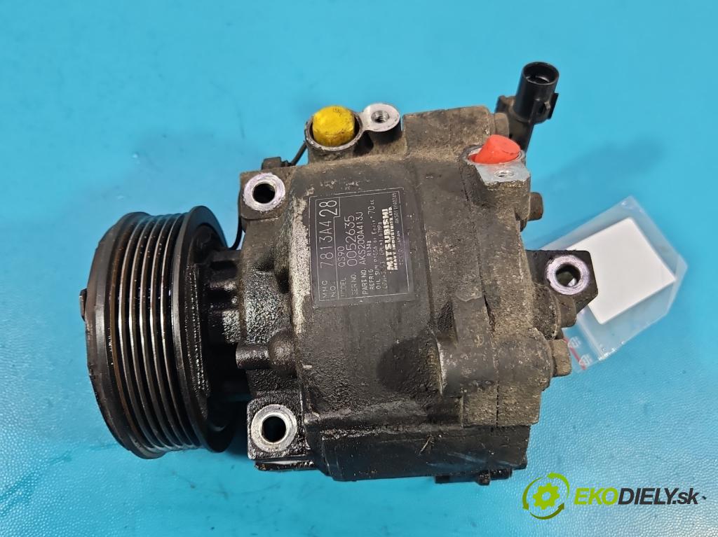 Mitsubishi Outlander II 2006-2013 2.2 DI-D 177 hp manual 130 kW 2268 cm3 5- Kompresor: klíma 7813A428 (Kompresor klimatizace)