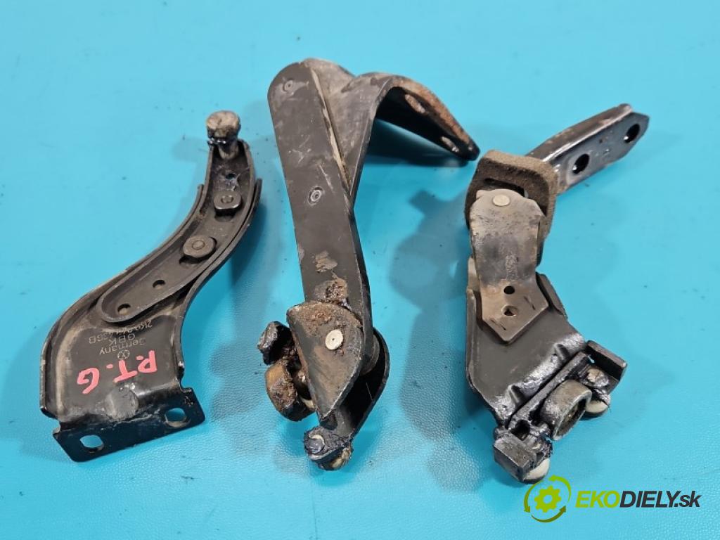 Vw Caddy III 2K 2003-2020 1.6 tdi 75 HP manual 55 kW 1598 cm3 5- Rolka dvere 2K0843398A