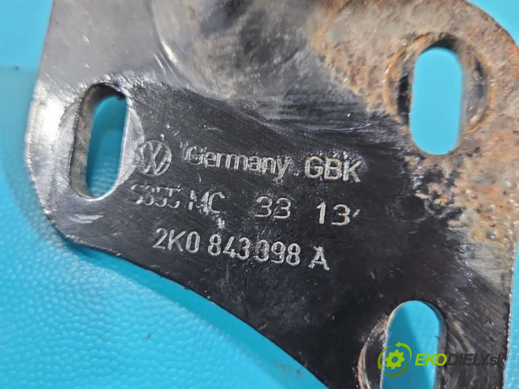 Vw Caddy III 2K 2003-2020 1.6 tdi 75 HP manual 55 kW 1598 cm3 5- Rolka dvere 2K0843398A