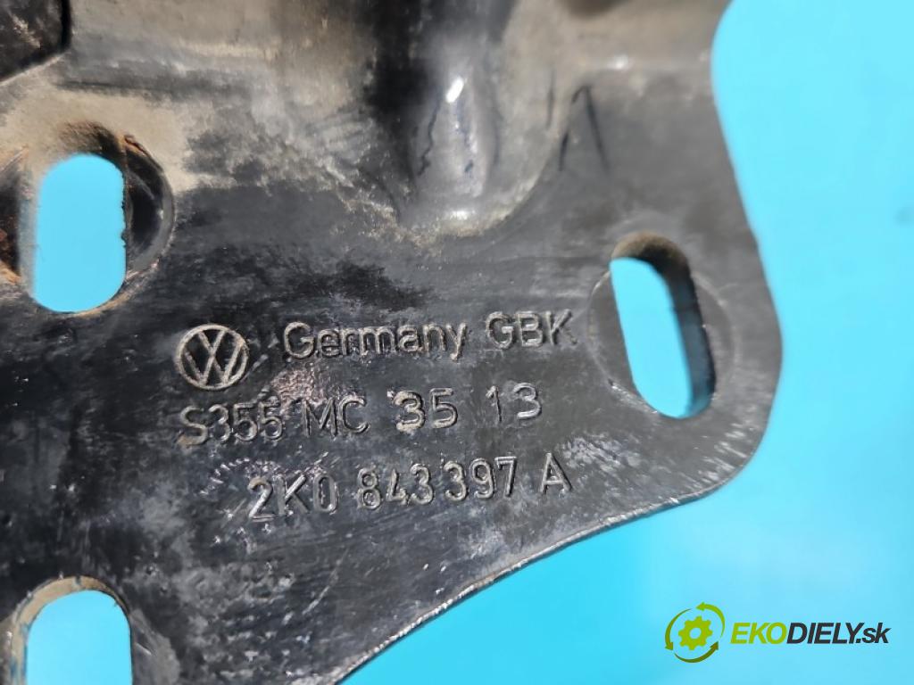 Vw Caddy III 2K 2003-2020 1.6 tdi 75 HP manual 55 kW 1598 cm3 5- Rolka dvere 2K0843397B