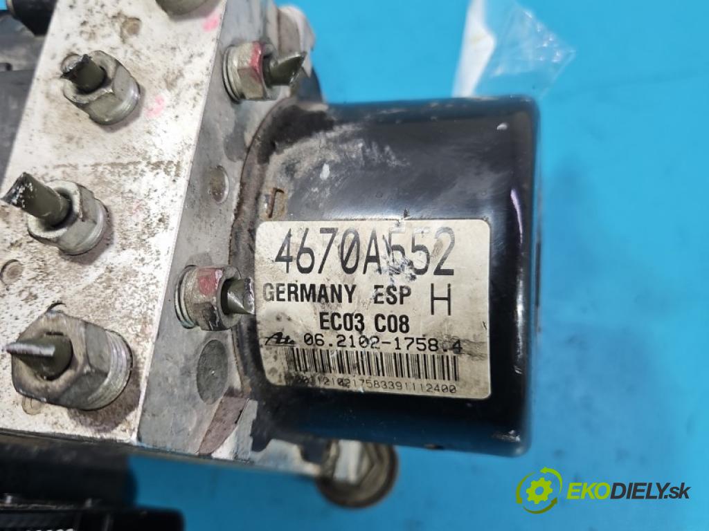 Mitsubishi Outlander II 2006-2013 2.2 DI-D 4N14 177 HP manual 130 kW 2268 cm3 5- čerpadlo abs 062109-57693 (Pumpa ABS)