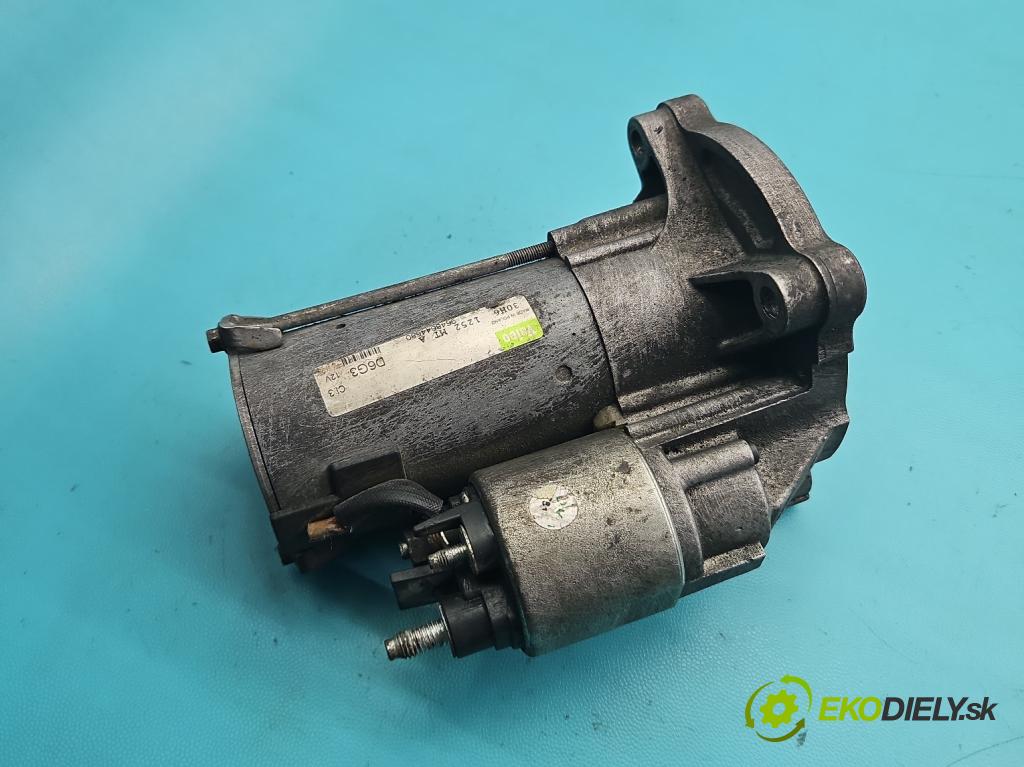 Peugeot 307 1.6 16V 109 HP manual 80 kW 1587 cm3 5- štartér 9648644680 (Štartér)