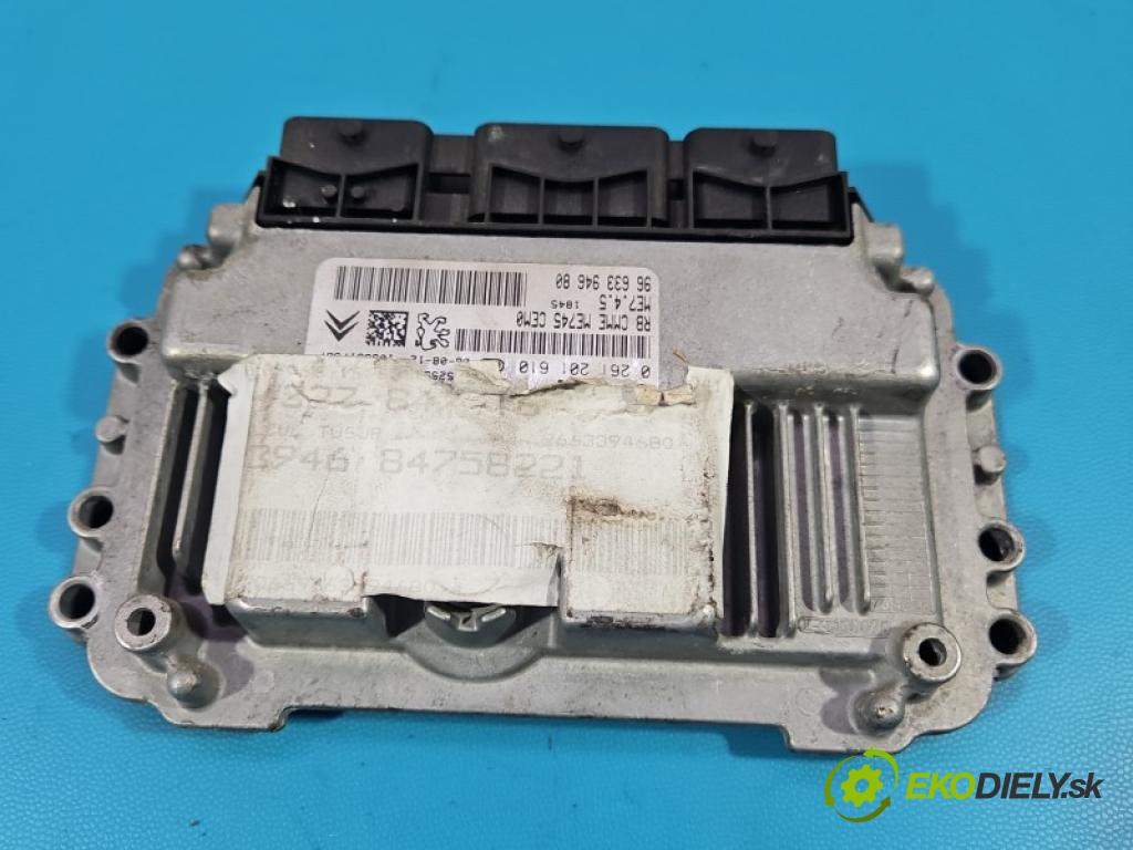 Peugeot 307 1.6 16V 109 HP manual 80 kW 1587 cm3 5- riadiaca jednotka motora 0261201610