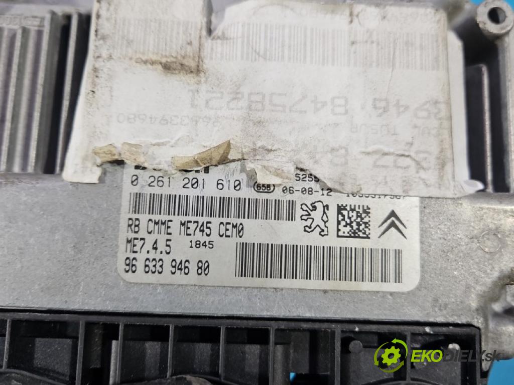 Peugeot 307 1.6 16V 109 HP manual 80 kW 1587 cm3 5- riadiaca jednotka motora 0261201610