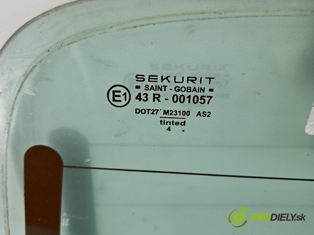 Ford Transit Mk5 1994-2000 2.5 TD 86 HP manual 63 kW 2496 cm3 5- sklo zadná  (Sklo zadné)