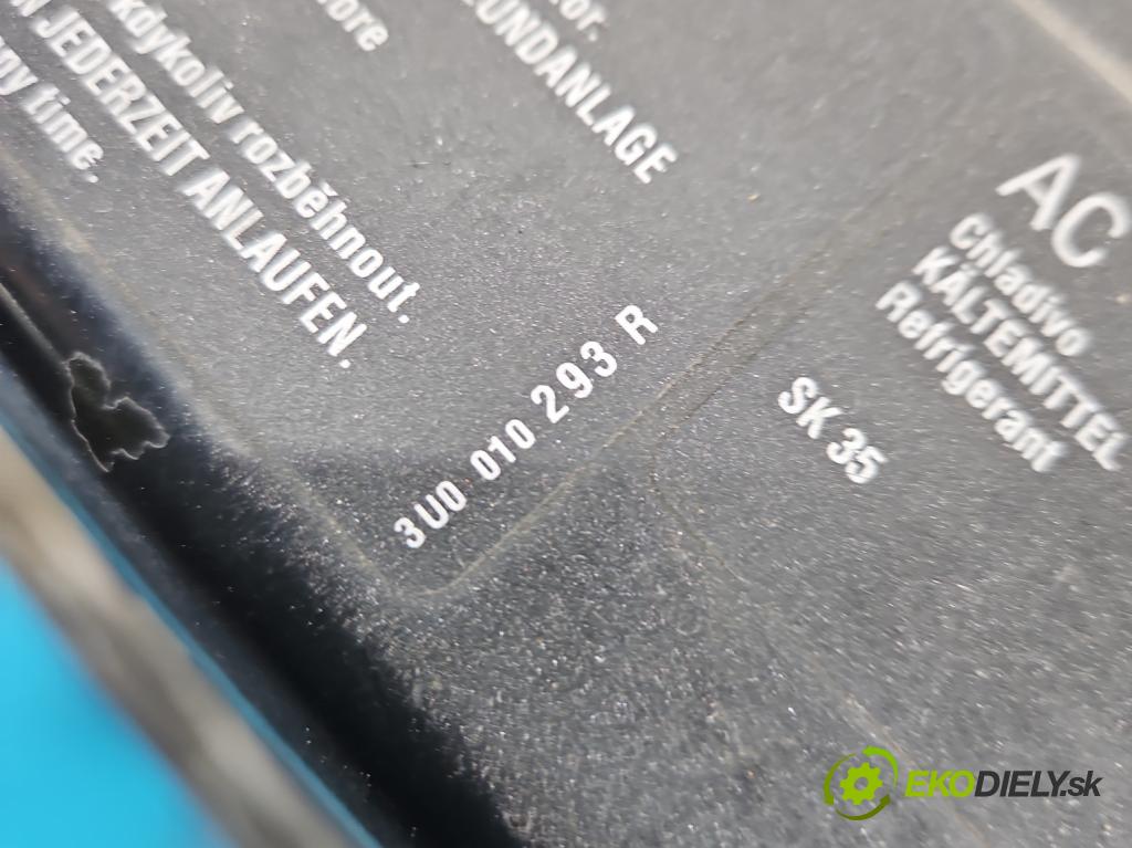 Skoda Octavia II 2004-2013 1.9 tdi 105 HP manual 77 kW 1896 cm3 5- pas predný 3U0010293R (Výstuha predná)
