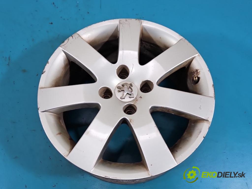 Peugeot 308 I 2007-2013 1.6 16V 120 hp manual 88 kW 1598 cm3 5- Felga hliník 16" komplet