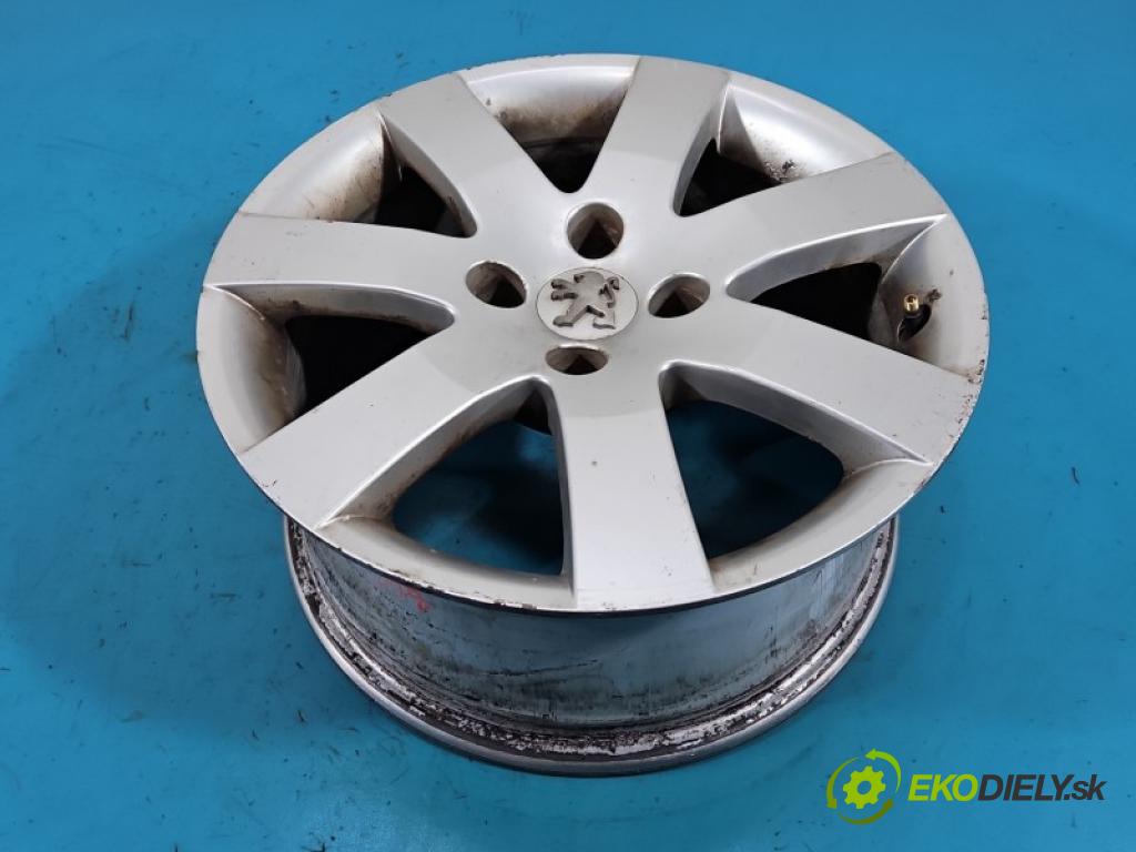 Peugeot 308 I 2007-2013 1.6 16V 120 hp manual 88 kW 1598 cm3 5- Felga hliník 16" komplet
