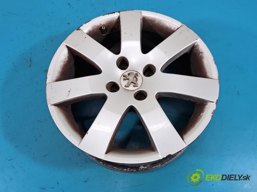 Peugeot 308 I 2007-2013 1.6 16V 120 hp manual 88 kW 1598 cm3 5- Felga hliník 16" komplet