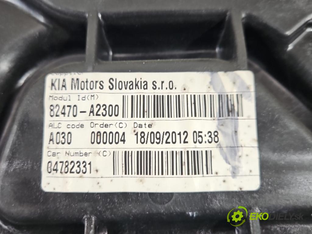 Kia Ceed II 2012-2018 1.6 crdi 128 hp manual 94 kW 1582 cm3 5- mechanismus stahování přední levý 82470-A2300