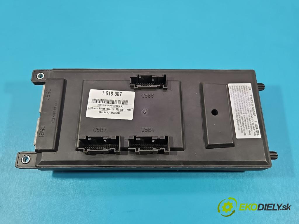 Land rover Range Rover III L322 2001-2012 4.4 V8 313 HP automatic 230 kW 4367 cm3 5- skrinka poistka BH42-14F041-AA (Poistková skrinka)