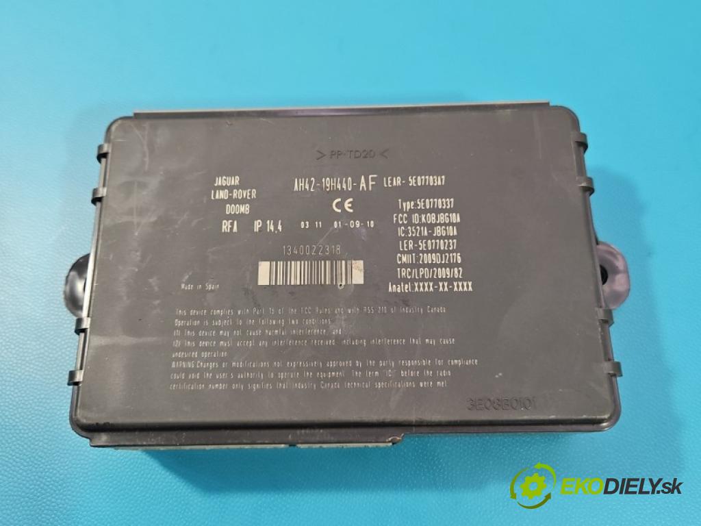 Land rover Range Rover III L322 2001-2012 4.4 V8 313 hp automatic 230 kW 4367 cm3 5- řídící jednotka AH42-19H440-AF