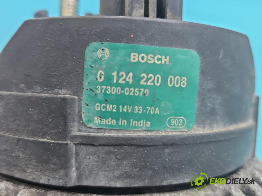 Hyundai Getz 1.1 12V 67KM manual 49 kW 1086 cm3 5- Alternator 37300-02570 (Alternátor)