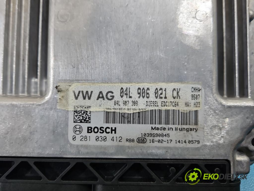 Audi Q5 2008-2016 2.0 tdi 190 HP automatic 140 kW 1968 cm3 5- riadiaca jednotka motora 04L906021CK