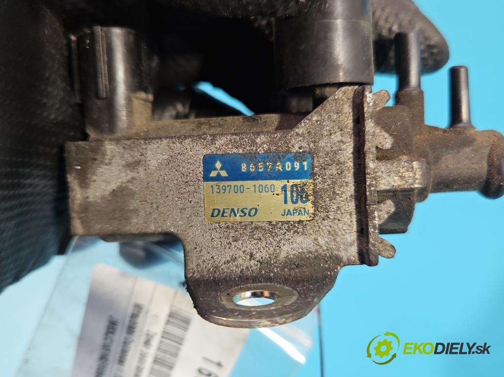 Mitsubishi Outlander II 2006-2013 2.2 DI-D 4N14 177 HP manual 130 kW 2268 cm3 5- ventil podtlaku 139700-1060 (Ventil)