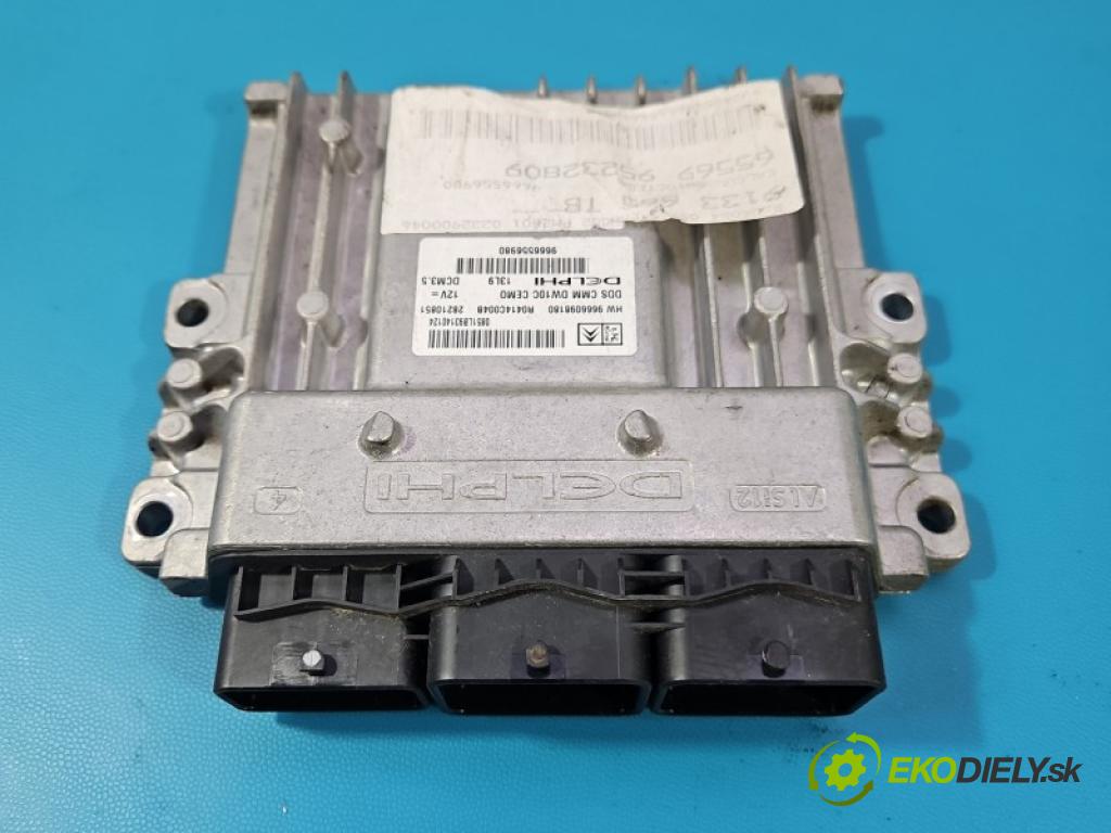 Peugeot 3008 I 2009-2016 2.0 hdi 150 HP manual 110 kW 1997 cm3 5- riadiaca jednotka motora 9666098180