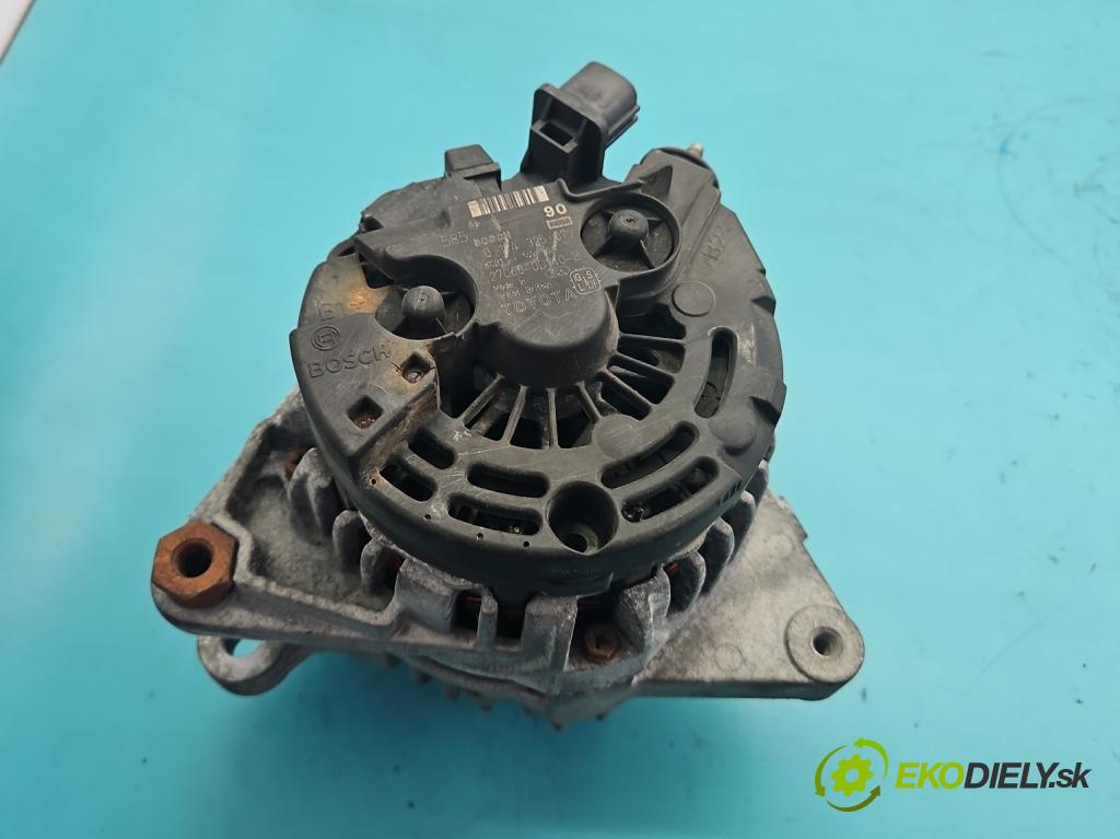 Toyota Avensis II T25 2003-2008 1.8 vvti 129 hp manual 95 kW 1794 cm3 5- Alternator 27060-0D140 (Alternátor)