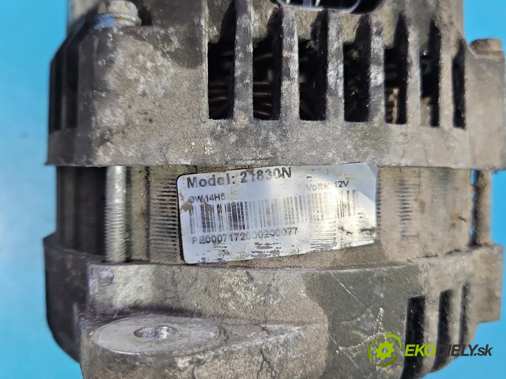 Opel Astra II 1998-2009 1.7 dti 75 hp manual 55 kW 1686 cm3 5- Alternator  (Alternátor)