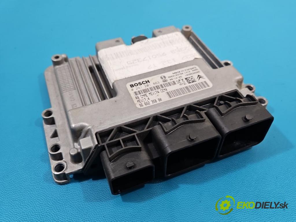 Peugeot 308 I 2007-2013 1.6 16V 120 HP manual 88 kW 1598 cm3 5- riadiaca jednotka motora 0261201863