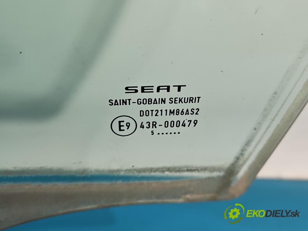 Seat Altea 1.6 8V 102 hp manual 75 kW 1595 cm3 5- sklo dveře přední levé