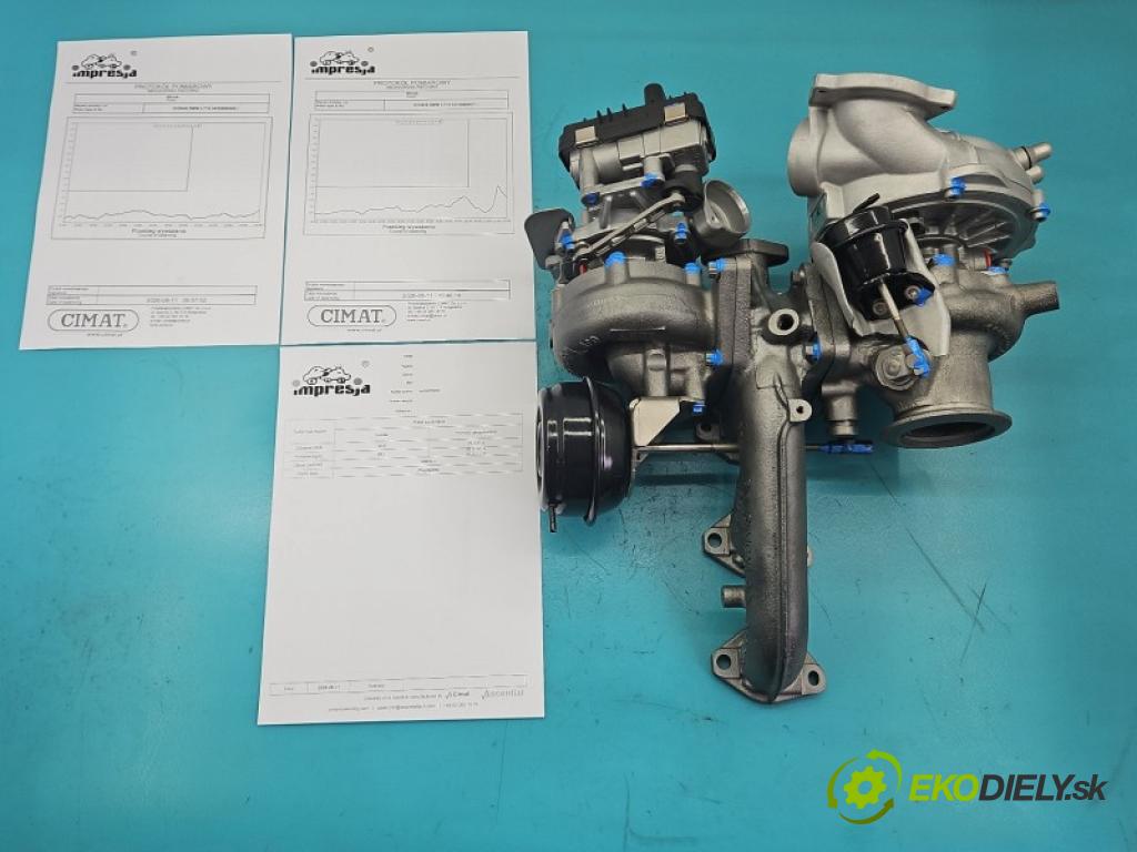 Bmw 5 F10 2010-2017 2.0d 218 hp automatic 160 kW 1995 cm3 5- Turbodmychadlo repasováno 54359700060