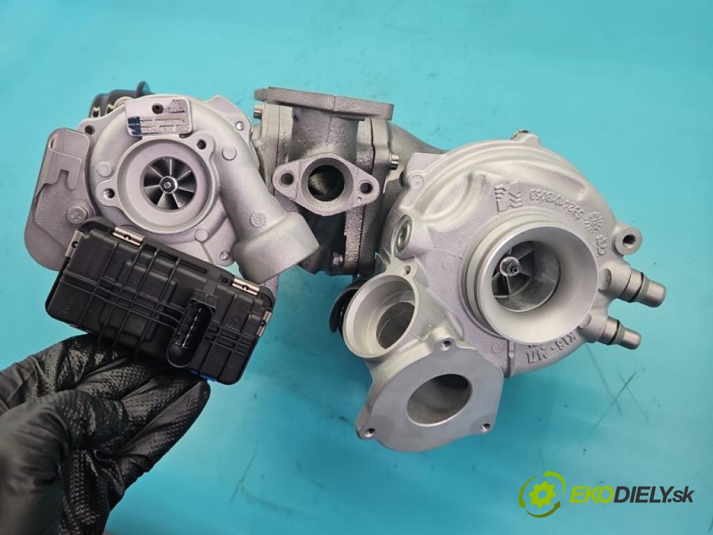 Bmw 5 F10 2010-2017 2.0d 218 hp automatic 160 kW 1995 cm3 5- Turbodmychadlo repasováno 54359700060