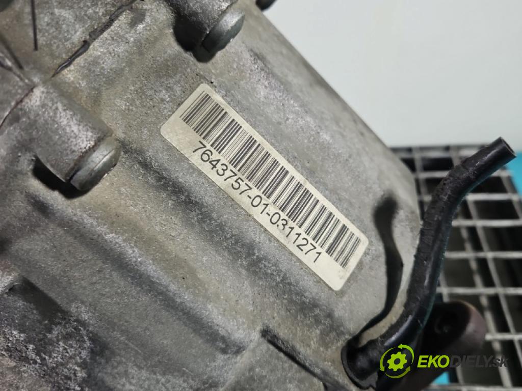 Bmw 5 F10 2010-2017 2.0d 218 hp automatic 160 kW 1995 cm3 5- Redukce: 7643757