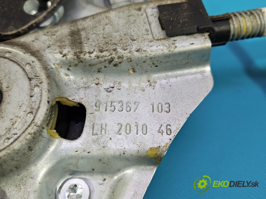 Opel Astra IV 2009-2015 2.0 cdti 160 hp manual 118 kW 1956 cm3 5- mechanismus stahování přední levý 915367103