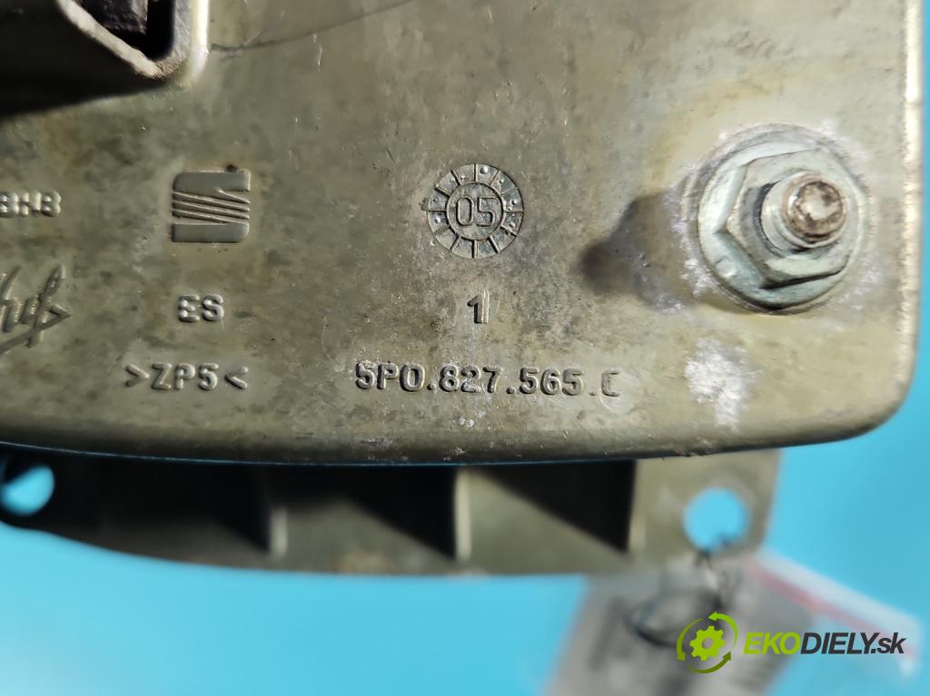 Seat Altea 1.6 8V 102 HP manual 75 kW 1595 cm3 5- rukoväť kufrové dvere zadné 5P0827565C