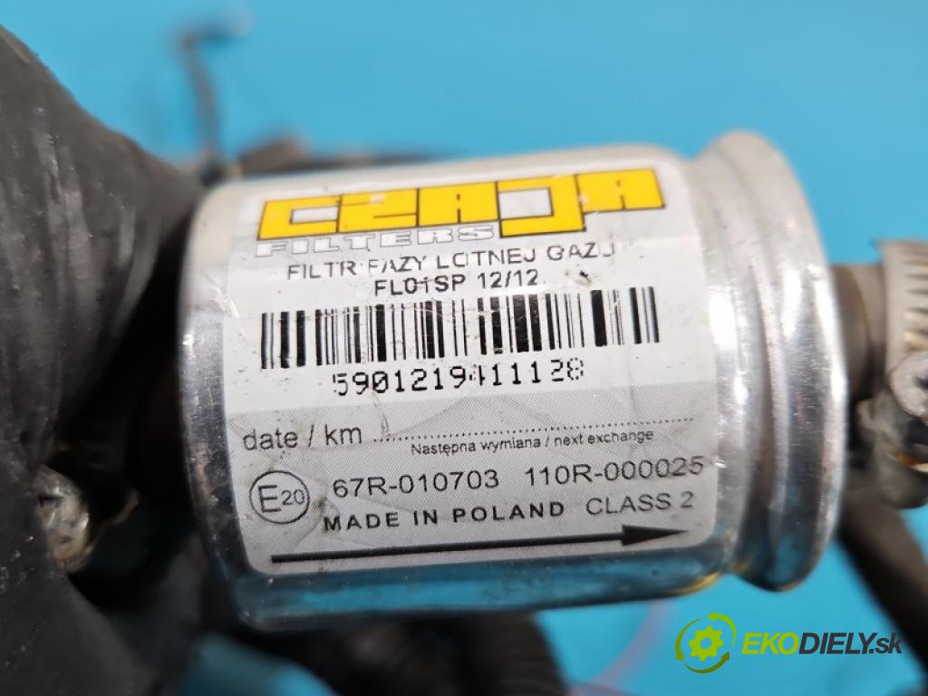 Fiat Panda II 2003-2012 1.1 8V 54 hp manual 40 kW 1108 cm3 5- instalace LPG STAG 4 200 GOFAST