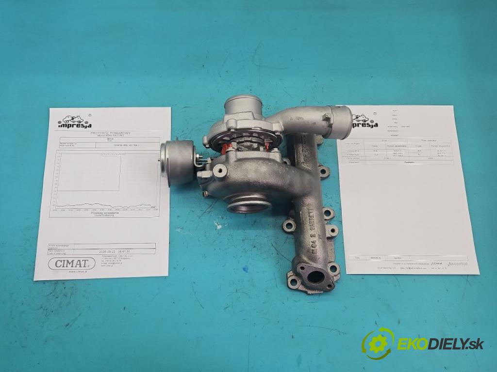 Opel Vectra C 2002-2008 1.9 cdti 120 hp manual 88 kW 1910 cm3 5- Turbodmychadlo repasováno 755042-1