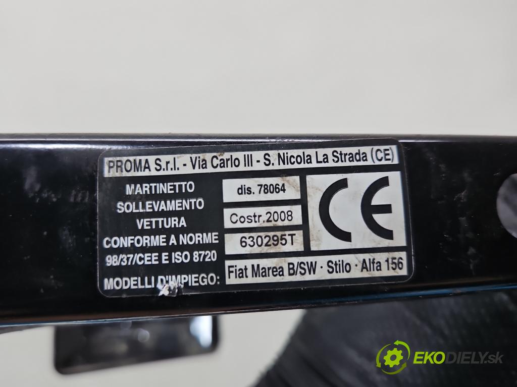 Fiat Bravo II 2007-2014 1.6 jtd 198A2000 5890128 120 hp manual 88 kW 1598 cm3 5- mechanismus stahování automobilový