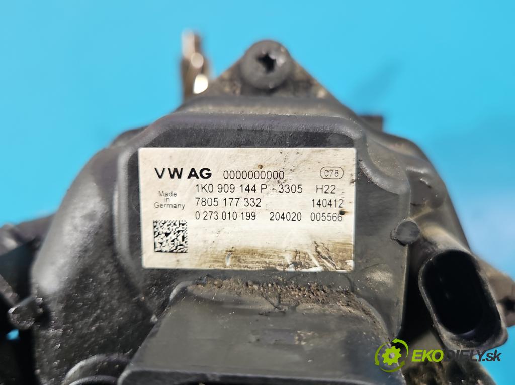 Vw Golf VI 2008-2013 1.6 tdi 105 HP manual 77 kW 1598 cm3 5- Ozubené kolo: volant 1K0909144P