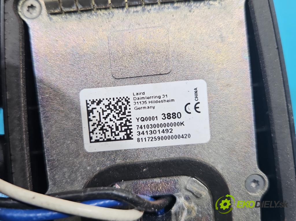 Opel Grandland 2017–2024 1.2 T 131 HP manual 96 kW 1199 cm3 5- Antena 341301492