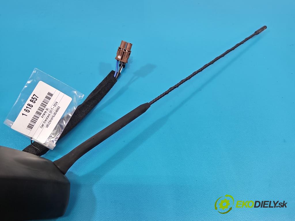 Opel Grandland 2017–2024 1.2 T 131 HP manual 96 kW 1199 cm3 5- Antena 341301492