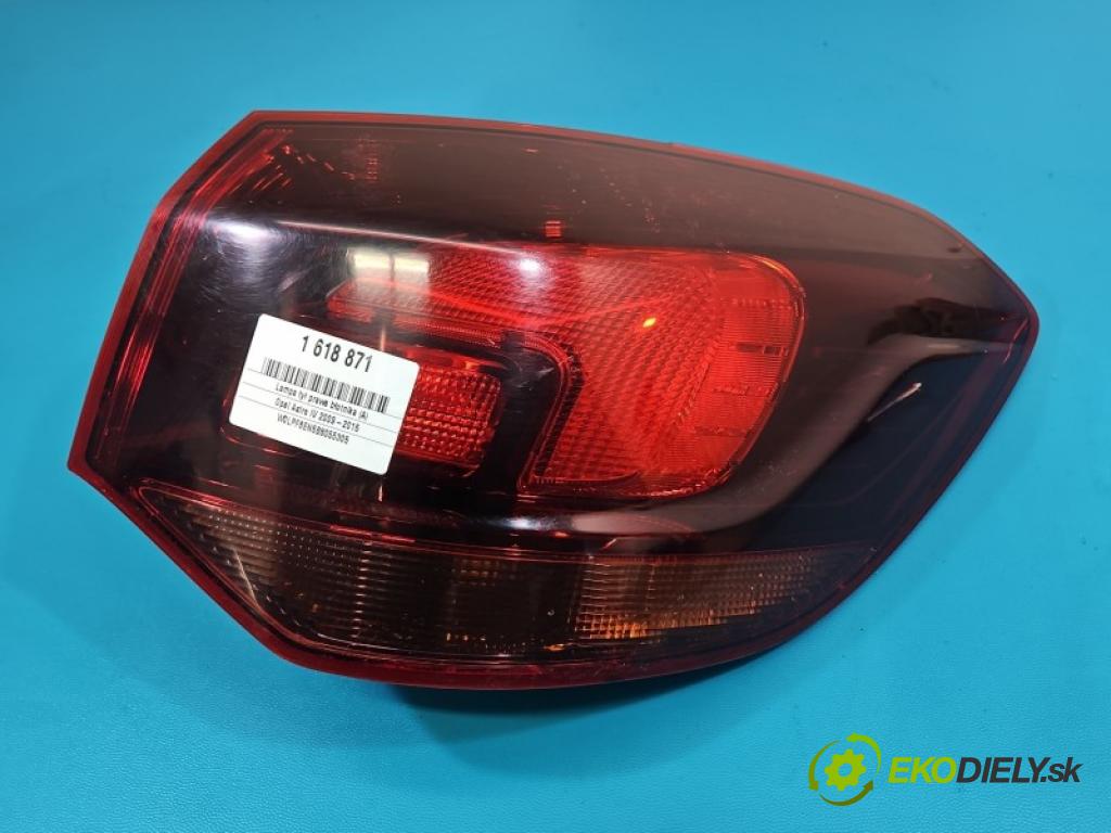 Opel Astra IV 2009-2015 2.0 cdti 160 hp manual 118 kW 1956 cm3 5- světlo zadní pravé blatník: 13314051