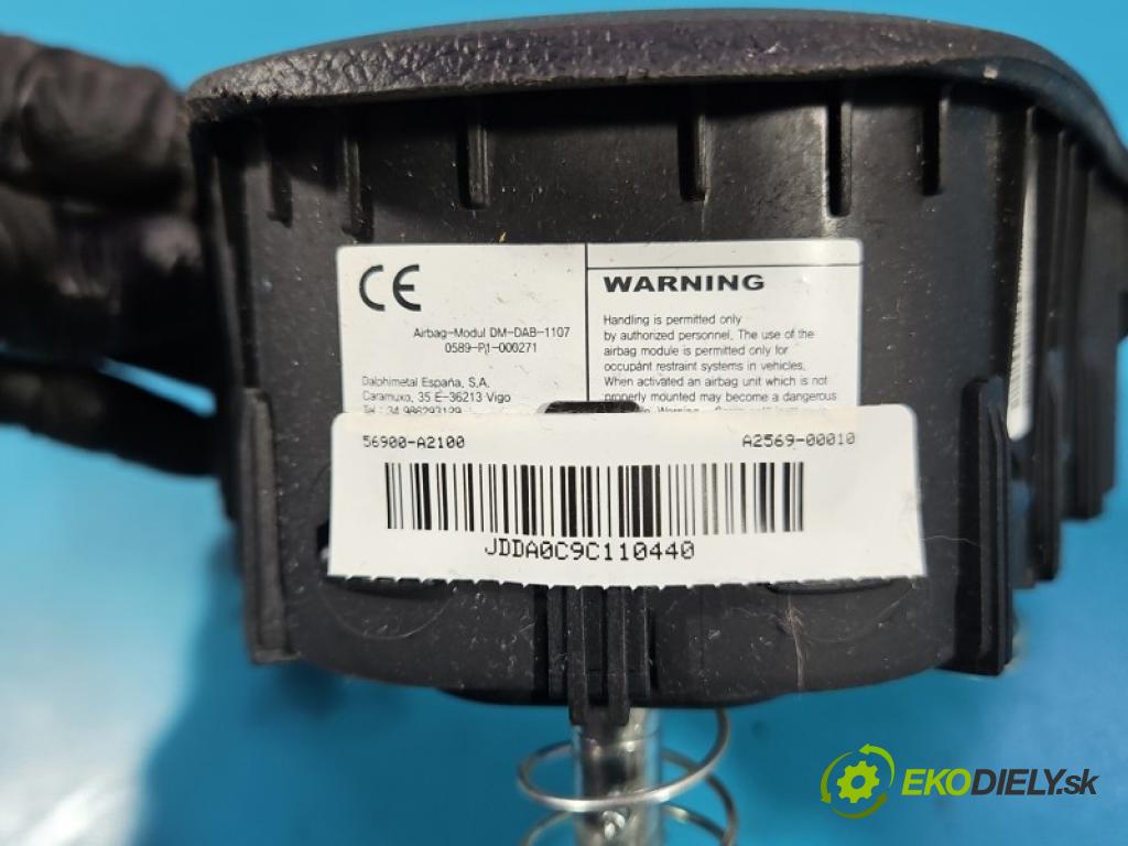 Kia Ceed II 2012-2018 1.6 crdi 128 HP manual 94 kW 1582 cm3 5- airbag vzduch: Řidiči: 56900-A2100 (Airbag)