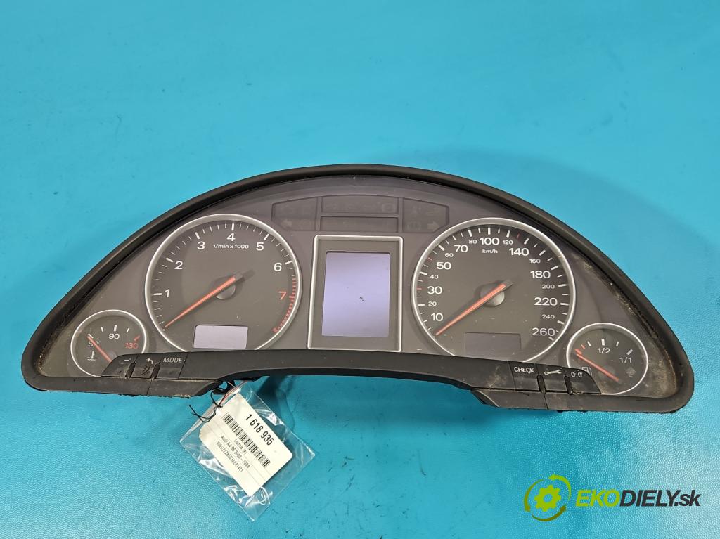 Audi A4 B6 2000-2004 2.0 FSI 150 hp manual 110 kW 1984 cm3 5- Přístrojová deska 8E0920900L (Přístrojová deska)