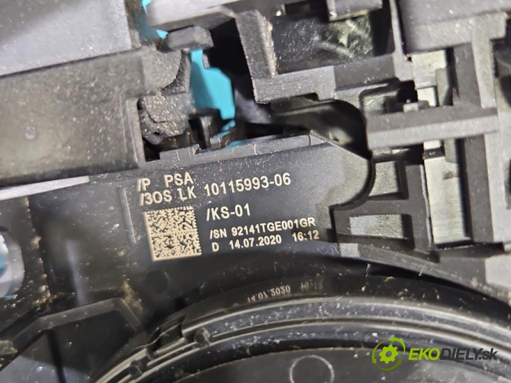 Toyota Proace City 1.5 D4D 131 HP automatic 96 kW 1499 cm3 5- prepínač komplex: 98312658ZD (Prepínacie páčky pod volantom)
