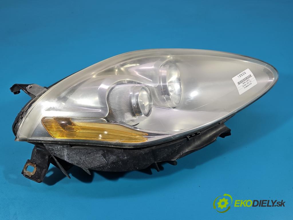 Fiat Bravo II 2007-2014 1.6 jtd 198A2000 5890128 120 HP manual 88 kW 1598 cm3 5- Reflektor: pravý 00517575340 (Svetlo predné pravé)