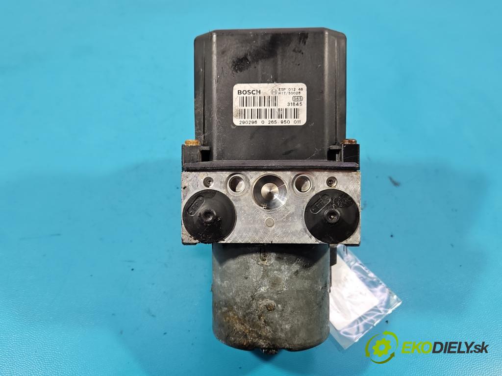 Audi A4 B6 2000-2004 2.0 FSI 150 HP manual 110 kW 1984 cm3 5- čerpadlo abs 0265950011 (Pumpa ABS)