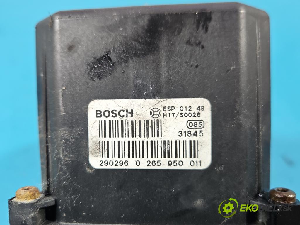 Audi A4 B6 2000-2004 2.0 FSI 150 HP manual 110 kW 1984 cm3 5- čerpadlo abs 0265950011 (Pumpa ABS)