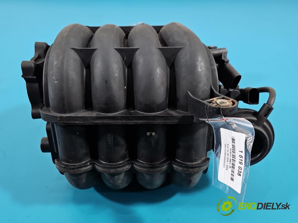 Audi A4 B6 2000-2004 2.0 FSI 150 HP manual 110 kW 1984 cm3 5- zvod nasávací 06D133210D (Sacie potrubie)