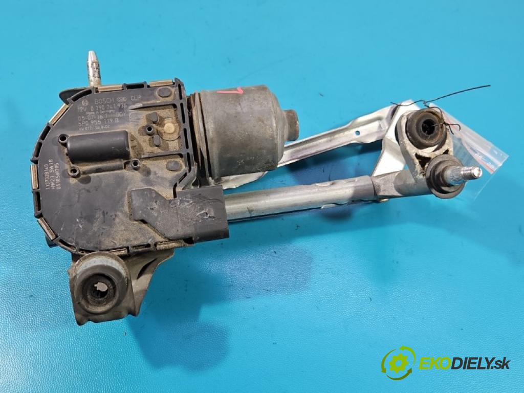 Seat Altea 1.6 8V 102 hp manual 75 kW 1595 cm3 5- motor stěračů přední 0390241936