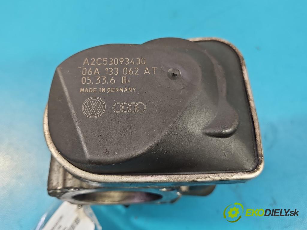 Seat Altea 1.6 8V 102 hp manual 75 kW 1595 cm3 5- škrticí klapka 06A133062AT (Škrticí klapka)
