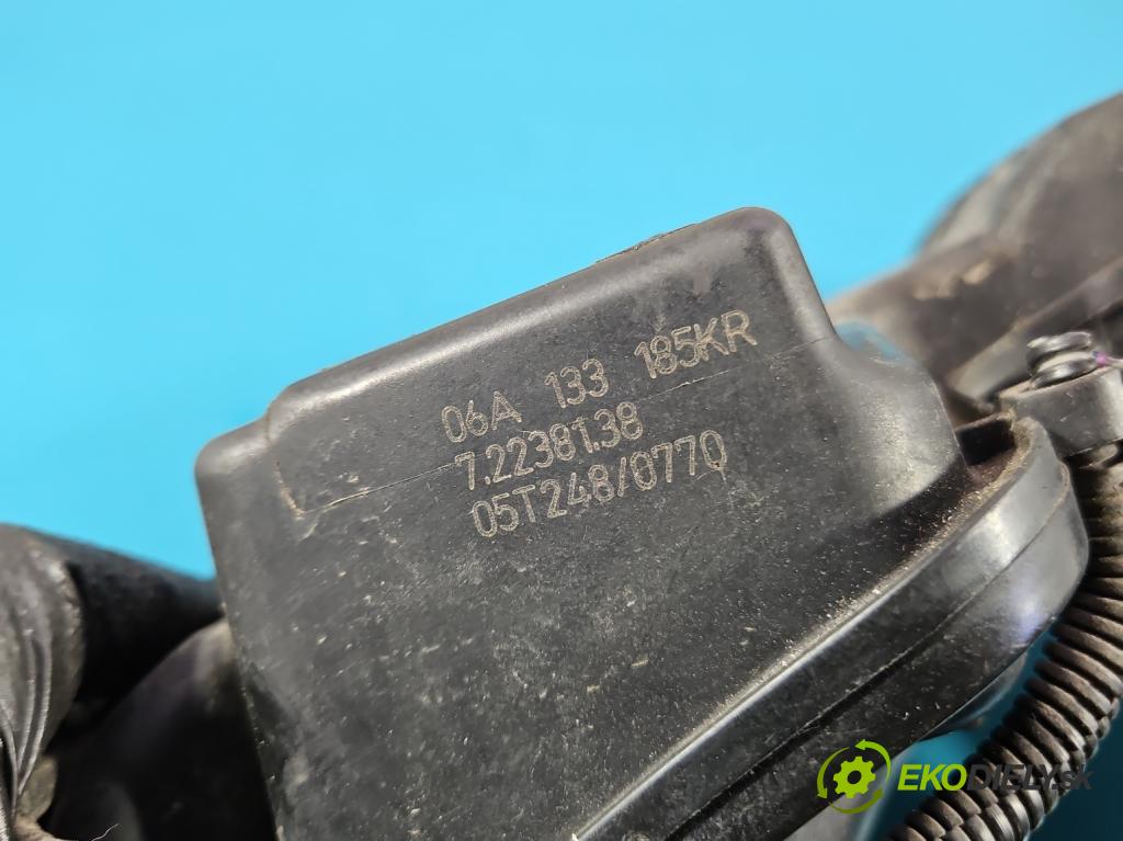 Seat Altea 1.6 8V 102 HP manual 75 kW 1595 cm3 5- zvod nasávací 06A133206DB (Sacie potrubie)