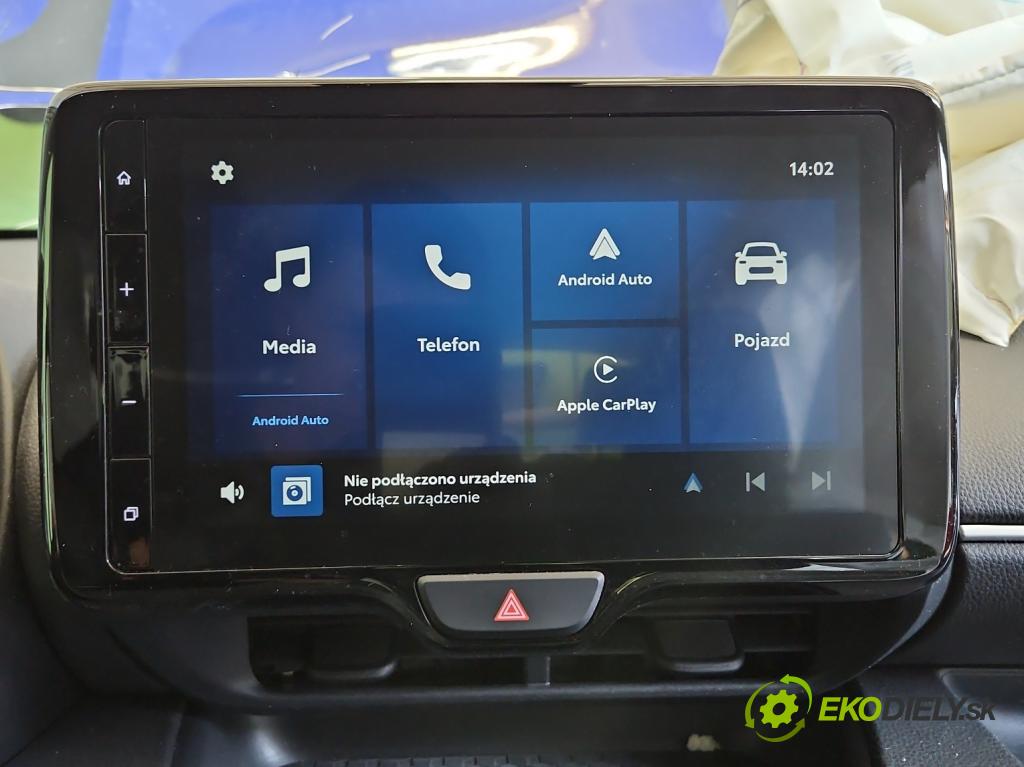 Toyota Yaris IV 2020- 1.5 12V 125 HP manual 92 kW 1490 cm3 5- Radio originál 86140-0D850-B