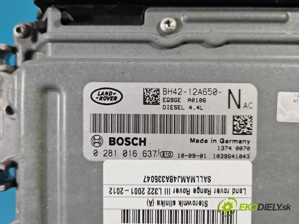 Land rover Range Rover III L322 2001-2012 4.4 V8 313 HP automatic 230 kW 4367 cm3 5- riadiaca jednotka motora 0281016637