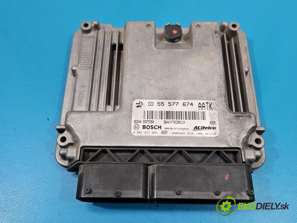 Opel Astra IV 2009-2015 2.0 cdti 160 HP manual 118 kW 1956 cm3 5- riadiaca jednotka motora 55577674