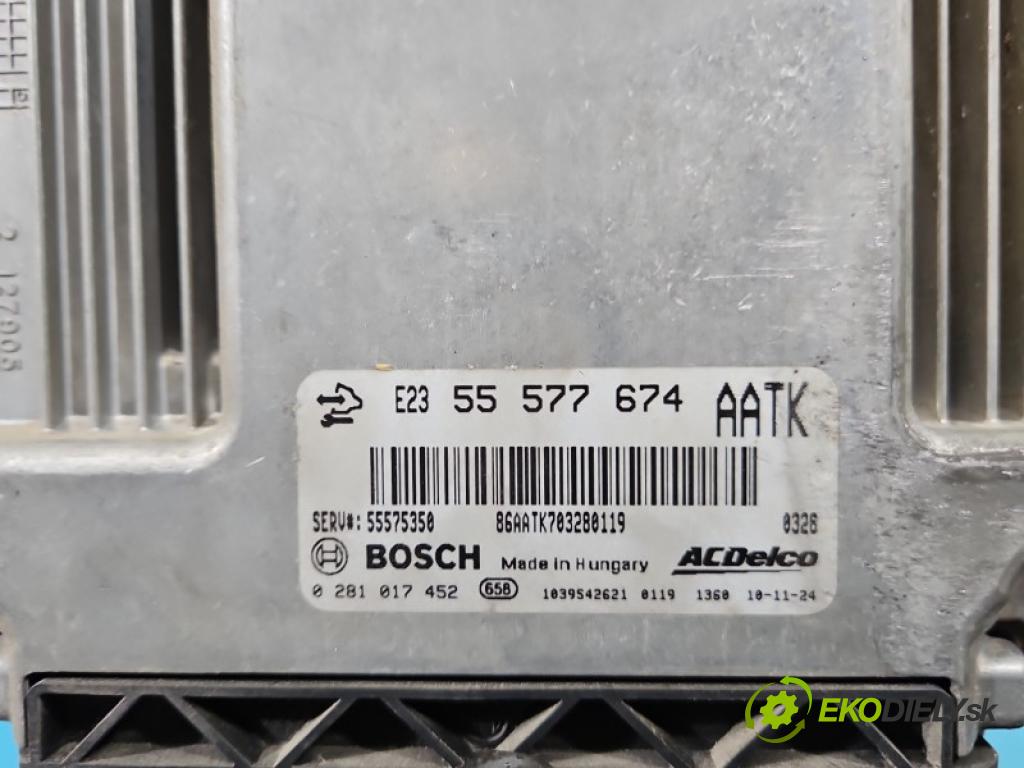 Opel Astra IV 2009-2015 2.0 cdti 160 HP manual 118 kW 1956 cm3 5- riadiaca jednotka motora 55577674